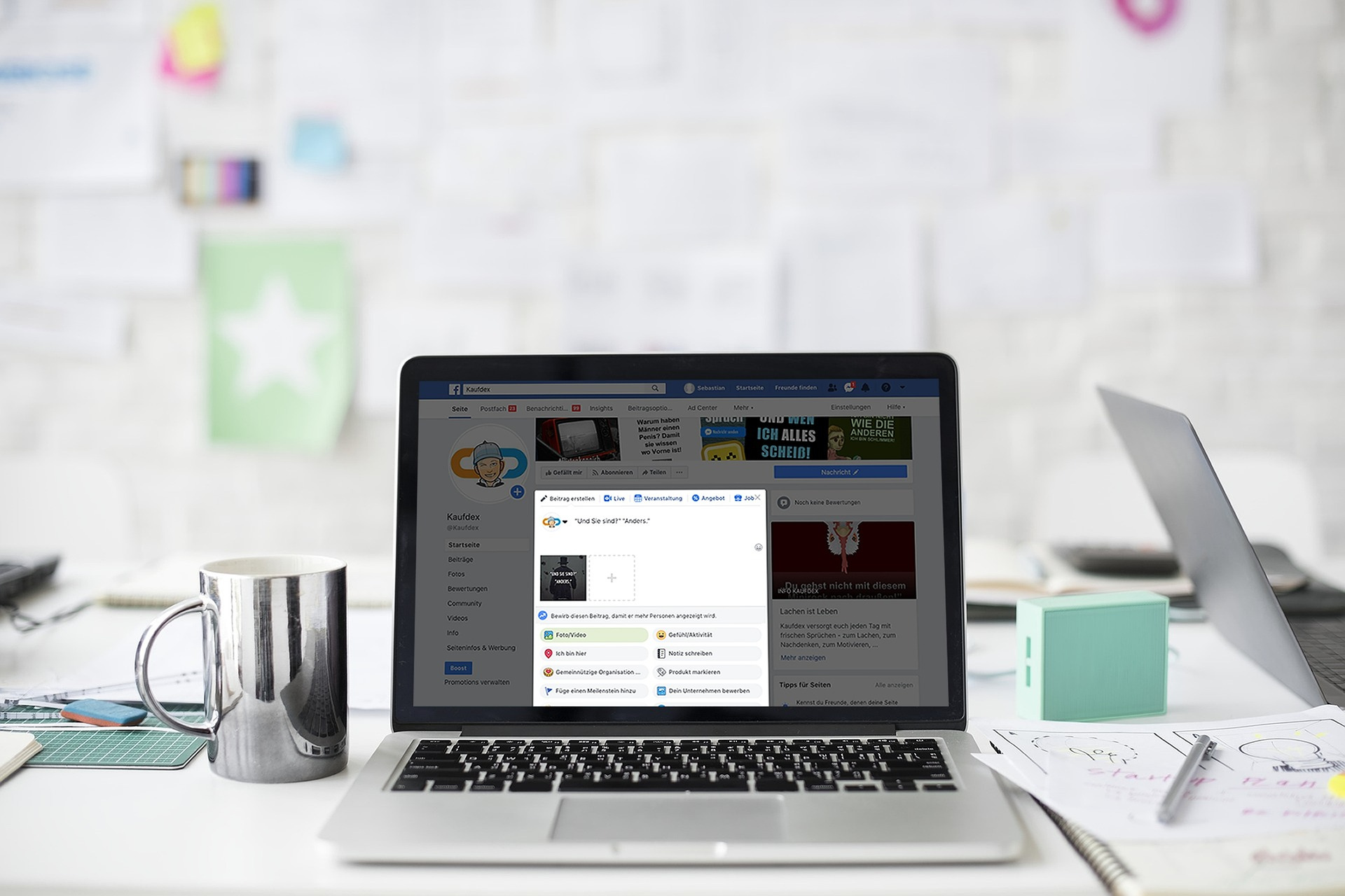 Professional team collaborating in an office